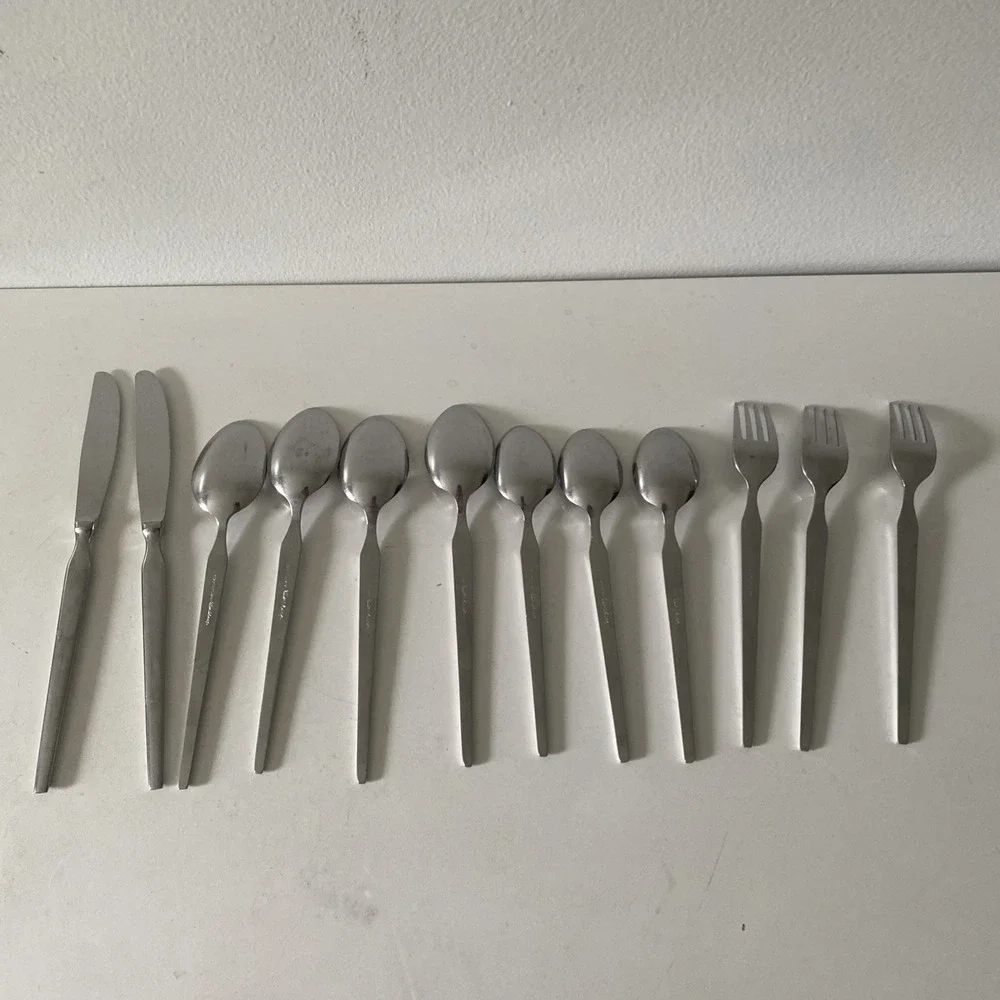 Stanley Roberts Winthrop Flatware Set Stainless Dinner Fork Spoon Knife Japan
